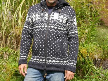 Wolljacke aus Schafswolle